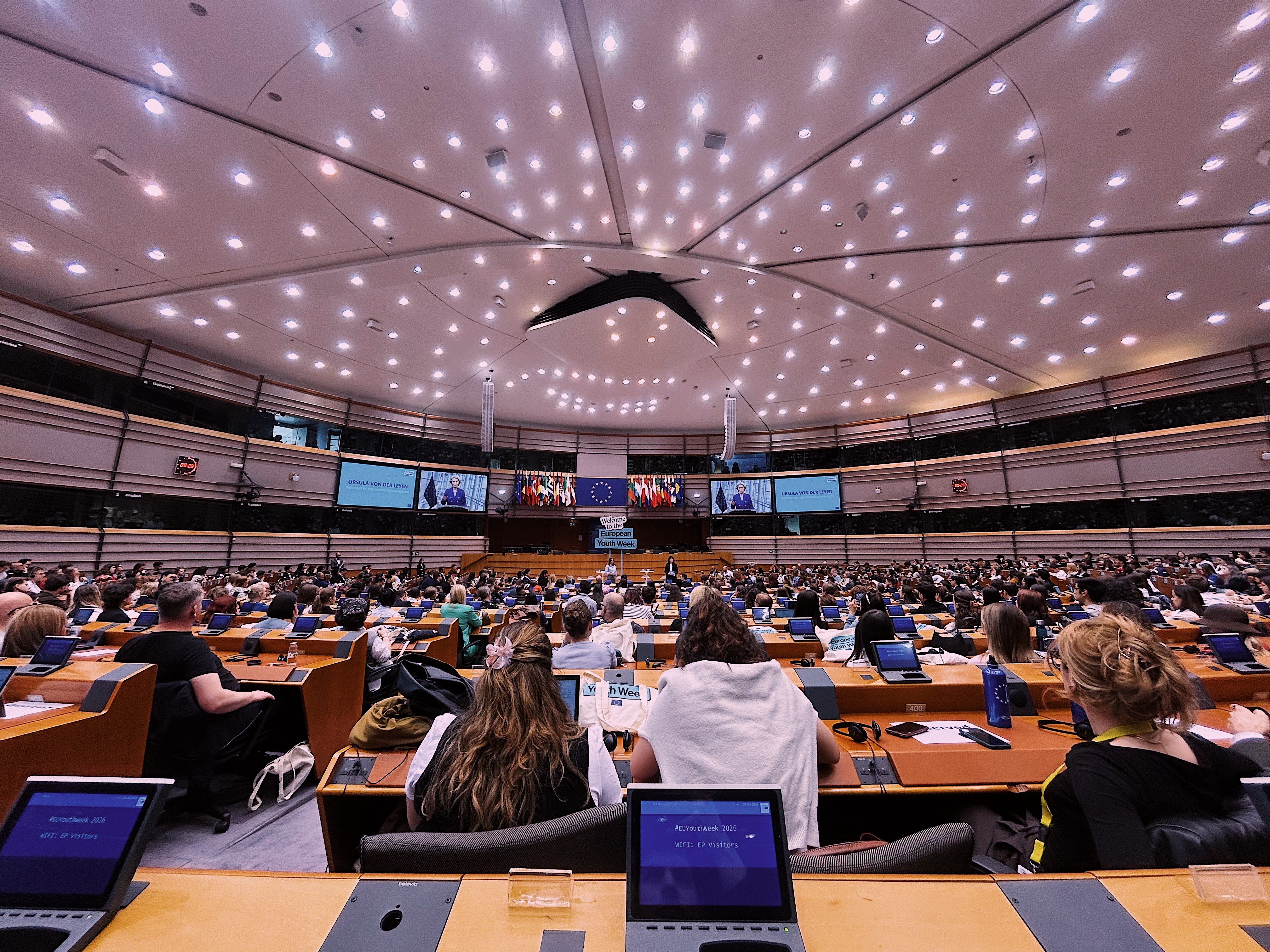 Emprendedores de Uninova na European Youth Week  2026 (Bruxelas, 24 abril-1 maio)